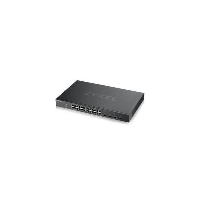 Zyxel XGS1930-28, 28 Port Smart Managed Switch, 24x Gigabit Copper and 4x 10G SFP+, hybird mode,