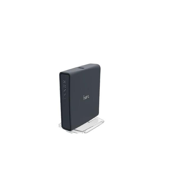 MikroTik RB952Ui-5ac2nD-TC, hAP ac lite tower, 5x LAN, 2.4+5Ghz, 802.11a/b/g/n/ac, USB, 1x PoE out