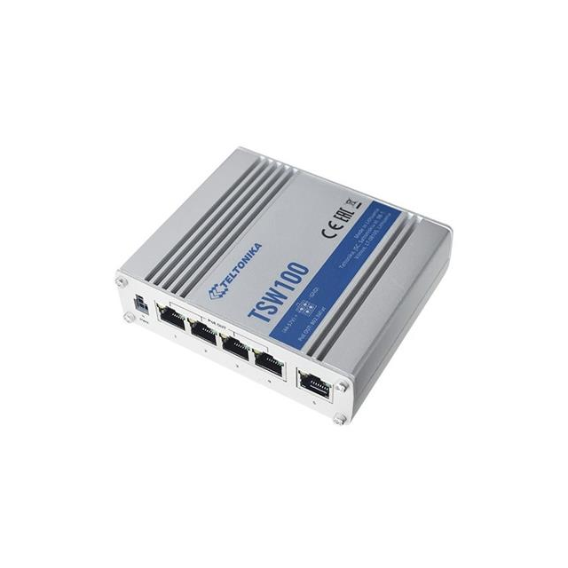 Teltonika TSW100 Industrial Unmanaged Switch