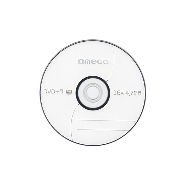 OMEGA DVD+R 4,7GB 16X CAKE*10 [56821]
