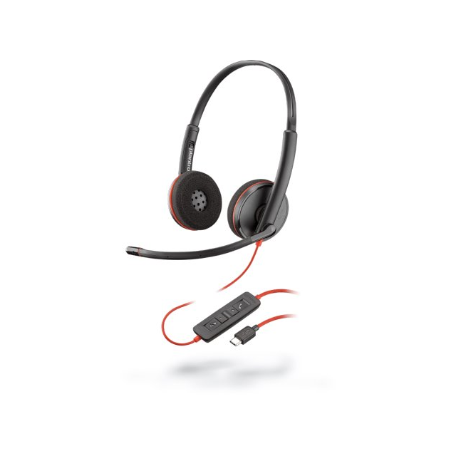 Plantronics BLACKWIRE 3220 headset Stereo, USB-A
