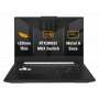 ROZBALENY ASUS TUF Dash F15 FX517ZM-HN117W, i7-12650H, 15.6˝ 1920x1080 FHD, RTX3060/6GB, 16GB, SSD