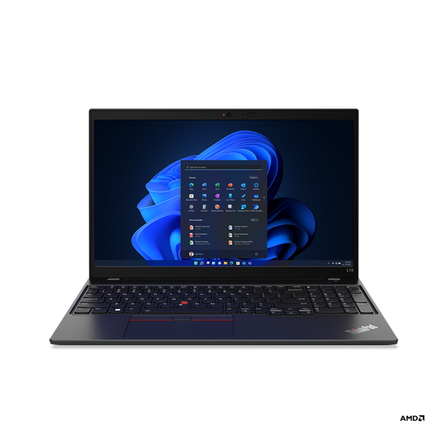 Lenovo TP L15 G3 Ryzen 5 Pro 5675U 15.6" FHD matný UMA 8GB 512GB SSD 4Gready W11Pro čierny 3y OS