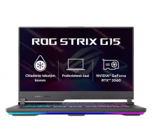 ASUS ROG Strix G513IM-HN008, Ryzen 7 4800H, 15.6˝ 1920x1080 FHD 144Hz, RTX3060/6GB, 16GB, SSD 512GB,