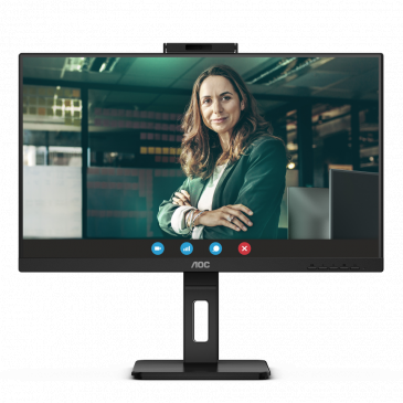 AOC Q27P3QW 27"W IPS LED 2560x1440 20 000 000:1 4ms 350cd HDMI DP USB-C PIVOT CAM repro