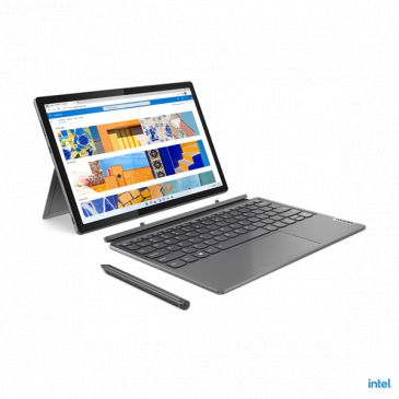 Lenovo IP Duet 5 12IAU7 i5-1235U 12.4" TOUCH 2.5K 500N lesklý UMA 8GB 256GB SSD W11 šedý 2y CI