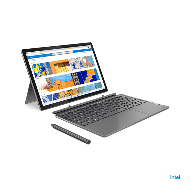 Lenovo IP Duet 5 12IAU7 i5-1235U 12.4" TOUCH 2.5K 500N lesklý UMA 8GB 256GB SSD W11 šedý 2y CI