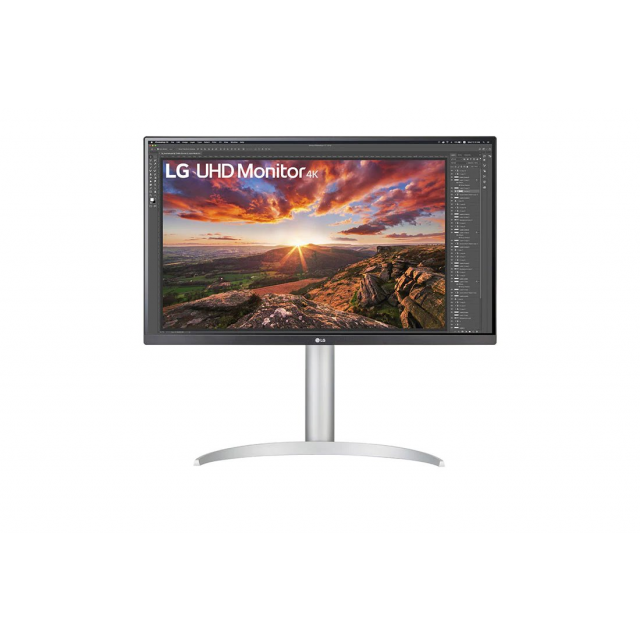 LG 27UP850N-W 27"W IPS 3840x2160 5ms 5M:1 400cd 2xHDMI DP USB-C(90W) pivot biely