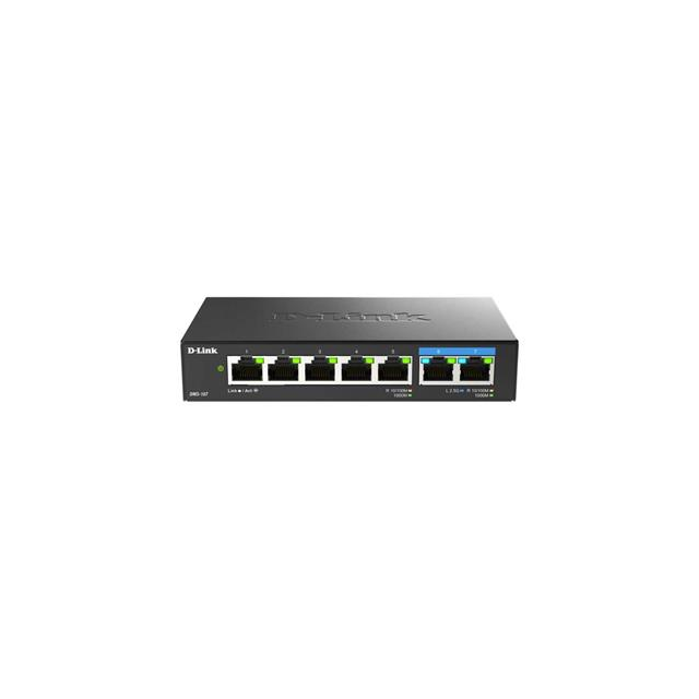 D-Link DMS-107/E 7-Port Multi-Gigabit Unmanaged Switch