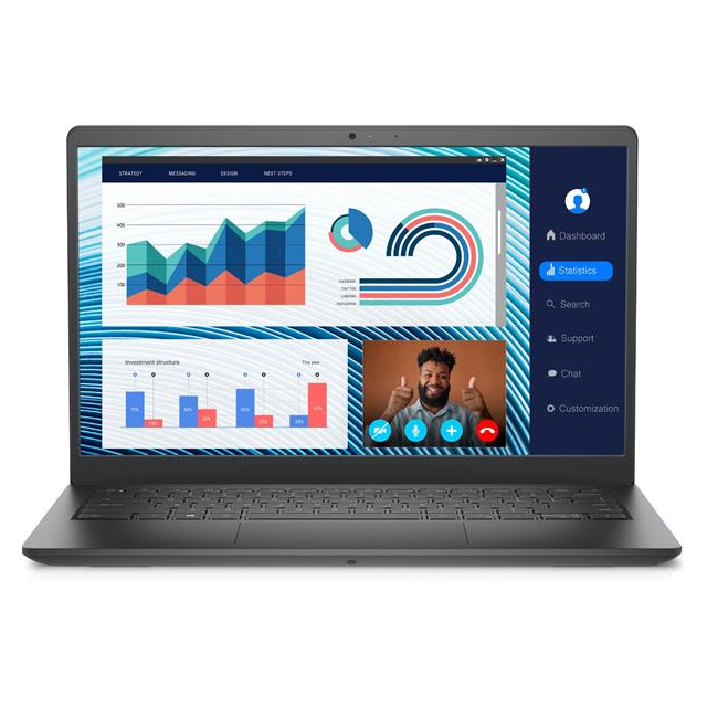 Vostro 3420|i5-1135G7|16GB|512GB SSD|14" FHD|Intel Iris Xe|FgrPr|3 Cell|65W|WLAN|Backlit Kb|W11 Pro