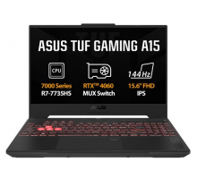 ASUS TUF Gaming A15 FA507NV-LP031W, Ryzen 7 7735HS, 15.6˝ 1920x1080 FHD, RTX 4060/8GB, 16GB, SSD