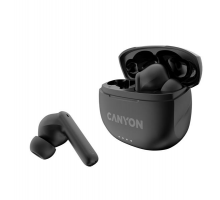 Canyon TWS-8, True Wireless Bluetooth slúchadlá do uší, nabíjacia stanica v kazete, čierne