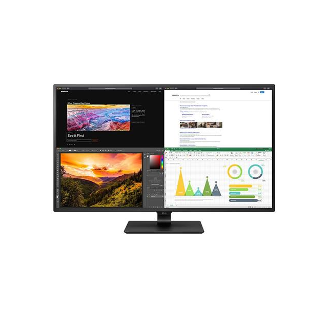 LG 43UN700P-B 43" IPS LED 3840x2160 Mega:1 5ms 400cd 4xHDMI DP USB-C (60W) repro