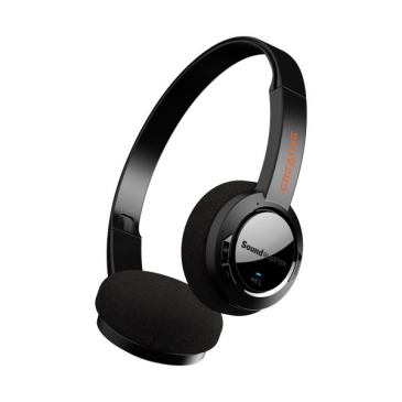 Creative Sound Blaster JAM V2, Bluetooth slúchadlá na uši s mikrofónom, čierne