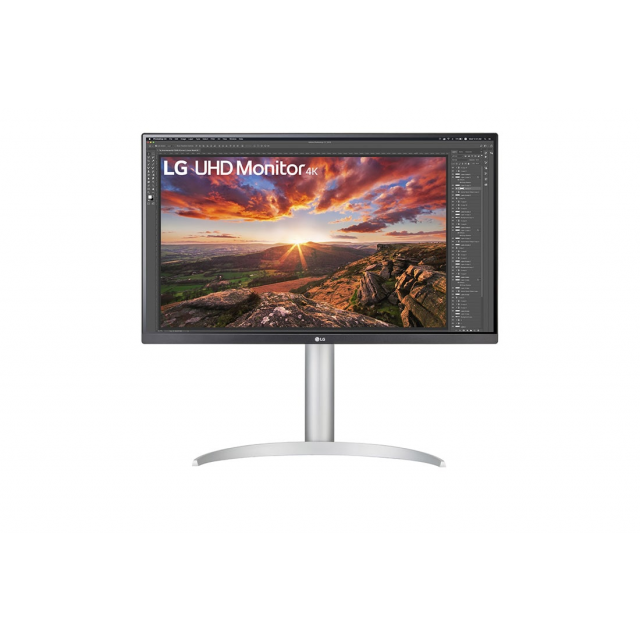 LG 27UP85NP-W 27"W IPS 3840x2160 5ms 5M:1 400cd 2xHDMI DP USB-C(90W) pivot repro biely