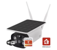 Emos GoSmart Venkovní bateriová kamera IP-600 EYE s Wi-Fi a solárním panelem