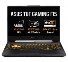 ASUS TUF Gaming F15 FX506HF-HN004W, i5-11400H, 15.6˝ 1920x1080 FHD, RTX2050/4GB, 16GB, SSD 512GB,