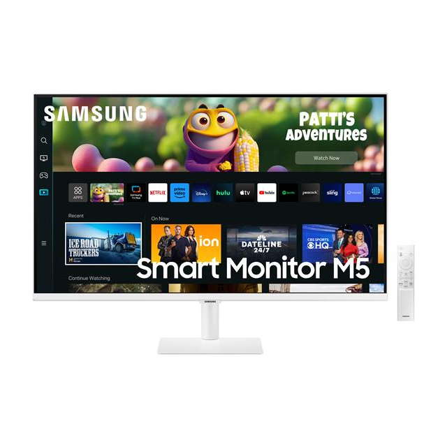 Samsung Smart Monitor M5 27" LED VA 1920x1080 Mega DCR 4ms 250cd HDMI USB Wifi biely