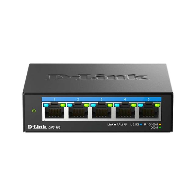 D-Link DMS-105/E  5-port Multi-Gigabit Unmanaged Switch