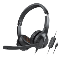 Creative Chat USB, headset, mikrofón s potláčaním šumu, ovládanie na kábli + Smart Comms Kit, čierny