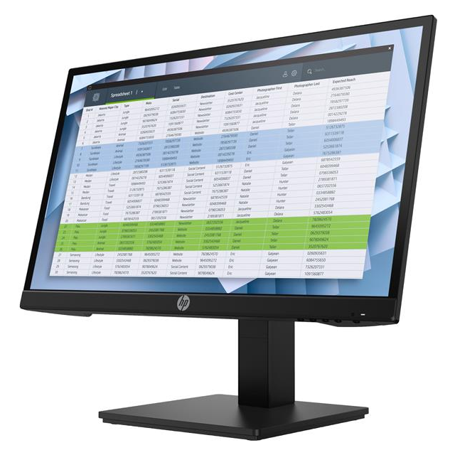 HP P22 G4, 21.5 IPS, 1920x1080, 1000:1, 5ms, 250cd, VGA/DP/HDMI, 3-3-0