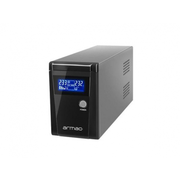 ARMAC UPS OFFICE 650F LCD 2 SCHUKO OUTLETS 230V METAL CASE