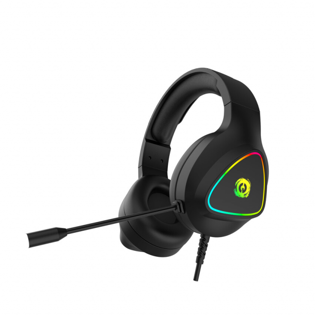 Canyon GH-6, Shadder herný headset, USB / 2x 3.5mm jack, 2m kábel, multicolor RGB podsvietenie,