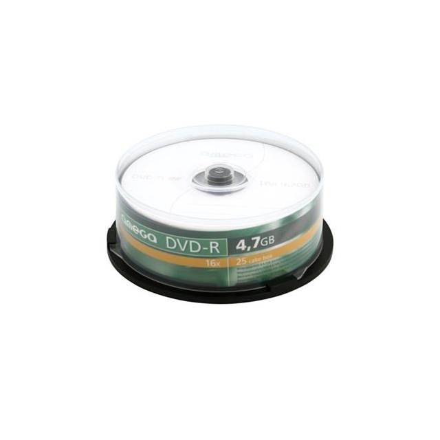 OMEGA DVD-R 4,7GB 16X CAKE*25