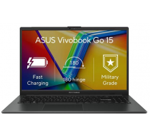 ASUS VivoBook Go 15 E1504GA-BQ207W, i3-N305, 15.6˝ 1920x1080 FHD, UMA, 8GB, SSD 512GB, W11H čierny,