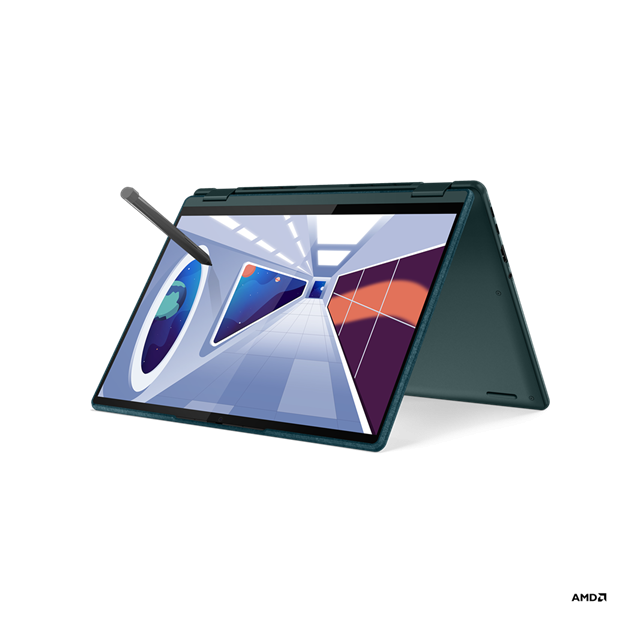 Lenovo IP Yoga 6 13ABR8 Ryzen 5 7530U 13.3" TOUCH WUXGA lesklý UMA 16GB 512GB SSD DOS modrý 3y PS