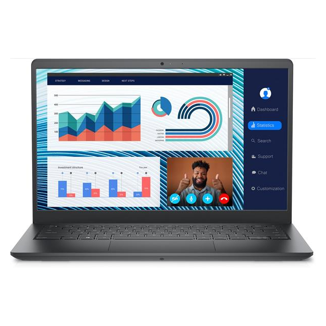 Dell Vostro 3420li5-1235Ul16GBl512GB SSDl14.0" FHDlIntel Iris XelFgrPrl3 Celll65WlWLANlBacklit