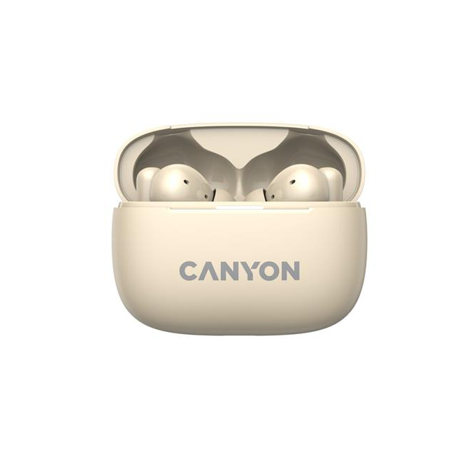 Canyon TWS-10, On Go, 10 ANC, True Wireless Bluetooth slúchadlá do uší, nabíjacia stanica v kazete,