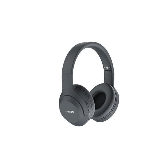 ROZBALENÉ - Canyon BTHS-3 Bluetooth bezdrôtové slúchadlá, USB-C nabíjanie, sklápací dizajn,