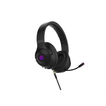Lorgar Kaya 360, herný headset, virtual priestorový zvuk 7.1, USB-A, čierny