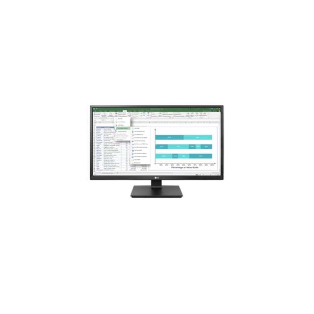 LG 24BK55YP-B 23.8"W IPS LED 1920x1080 5ms 5 000 000:1 250cd DP HDMI DVI PIVOT repro čierny