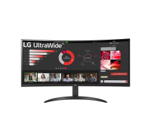 LG 34WR50QC-B 34"W VA LED 3440x1440 5M:1 5ms 300cd DP 2xHDMI 100Hz