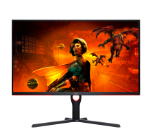 AOC U32G3X/BK 31.5"W IPS LED 3840x2160 80 000 000:1 1ms 400cd 2xHDMI 2xDP 144Hz repro