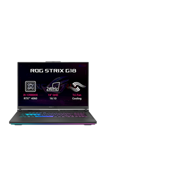 ASUS ROG Strix G18 G814JIR-N6003W, i9-14900HX , 18.0˝ 2560x1600 WQXGA, RTX 4070/8GB, 32GB, SSD 1TB,