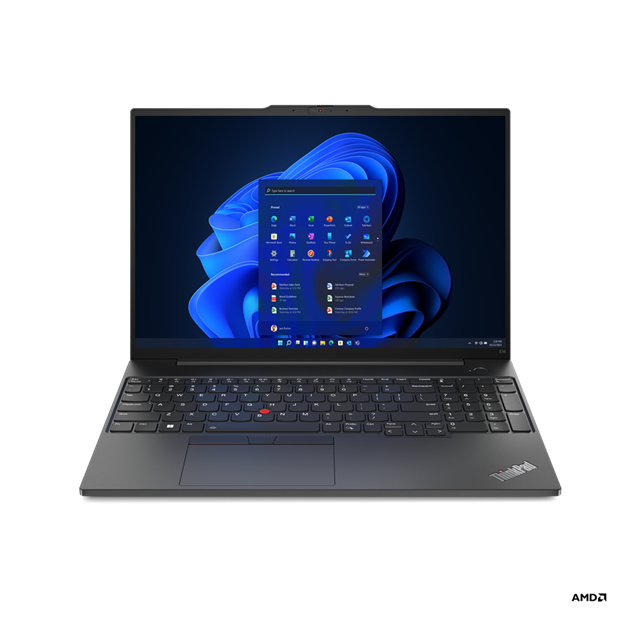 Lenovo TP E16 G1, Ryzen 7 7730U, 16.0˝ 1920x1200 WUXGA, UMA, 16GB, SSD 1TB, W11H, matný, čierny, 3y