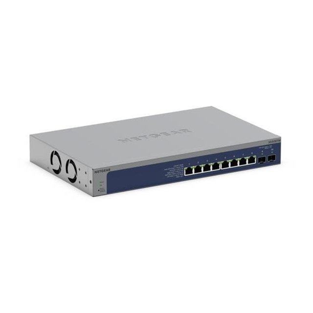 Netgear 8-Port 10G/Multi-Gigabit Ethernet Smart Switch with 2 10G SFP+ Ports  - XS508TM