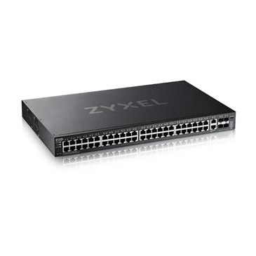 Zyxel XGS2220-54, L3 Access Switch, 24x1G RJ45 2x10mG RJ45, 4x10G SFP+ Uplink, incl. 1 yr NebulaFlex
