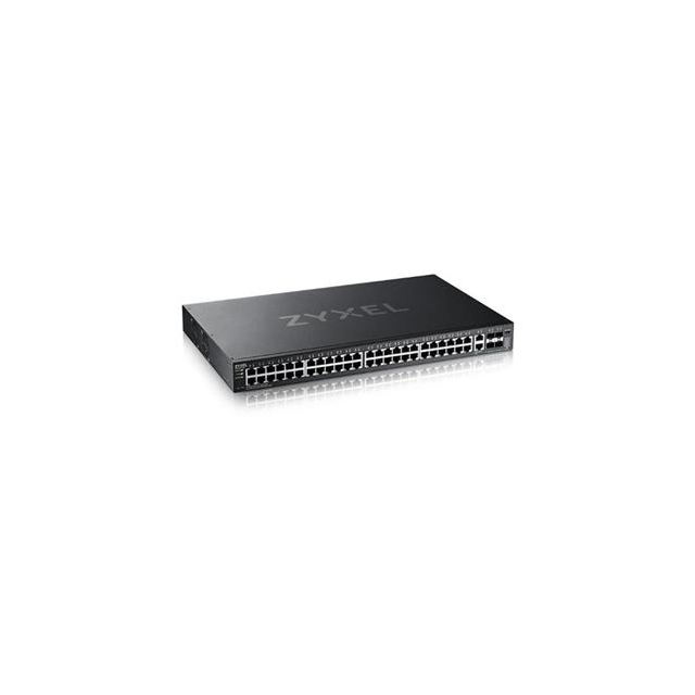 Zyxel XGS2220-54, L3 Access Switch, 24x1G RJ45 2x10mG RJ45, 4x10G SFP+ Uplink, incl. 1 yr NebulaFlex