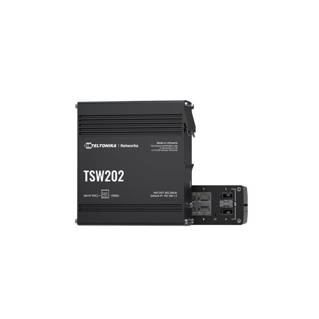 Teltonika PoE+ L2 Managed Switch 8 10/100/1000, 2x SFP - TSW202