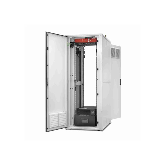 APC EcoStruxure Micro Data Centrum, skříň 42U, 5kVA, RM chlazení, ventilátor, FSS, 230V, 50Hz, 2000