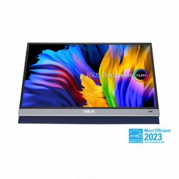 ASUS ZenScreen MQ16AH 15,6" OLED prenosný USB-C monitor 1920 x 1080 1ms 360cd HDMI 2xUSB-C čierno