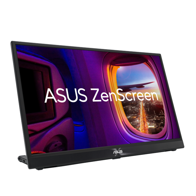 ASUS ZenScreen MB17AHG 17,3" IPS prenosný USB-C monitor 1920x1080 5ms 300cd HDMI 2xUSB-C čierno-šedý