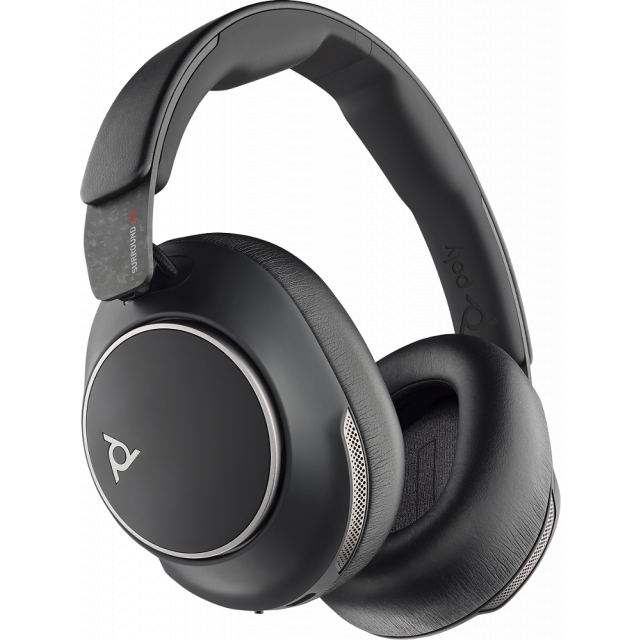POLY Plantronics Voyager Surround 80, USB-C, USB-C/A Adapter