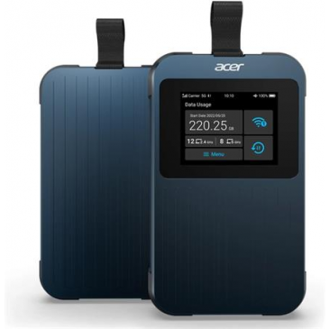 Acer Connect Enduro M3 + with 20GB SIMO International Data, 5G&LTE dual connectivity mobile WiFi