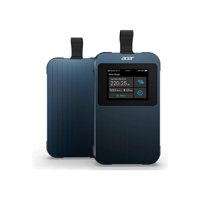Acer Connect Enduro M3 + with 20GB SIMO International Data, 5G&LTE dual connectivity mobile WiFi
