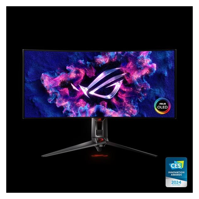ASUS ROG SWIFT PG34WCDM 34" OLED 3440x1440 240Hz 0,03ms 450cd HDR USB 2xHDMI DP čierny